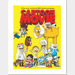 Cartoon Movie Posters and Art